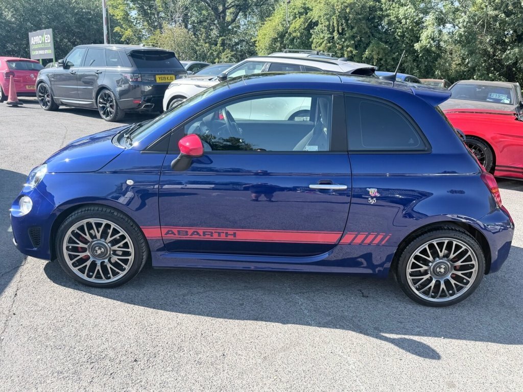 Abarth 595 Hatchback Blue #4