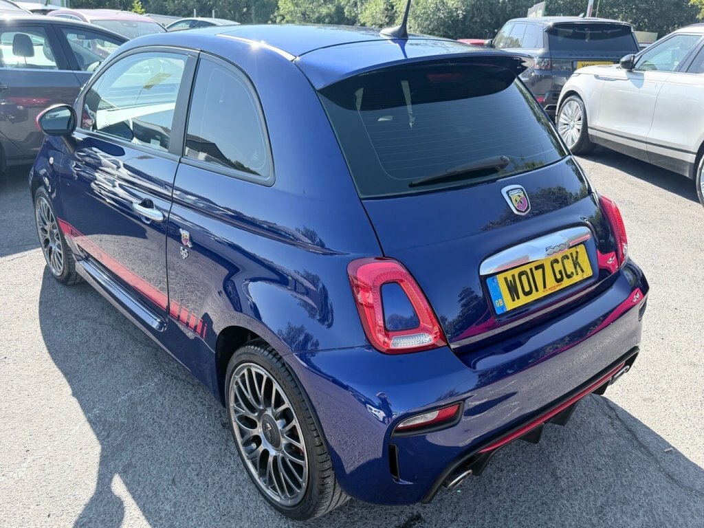 Abarth 595 Hatchback Blue #5