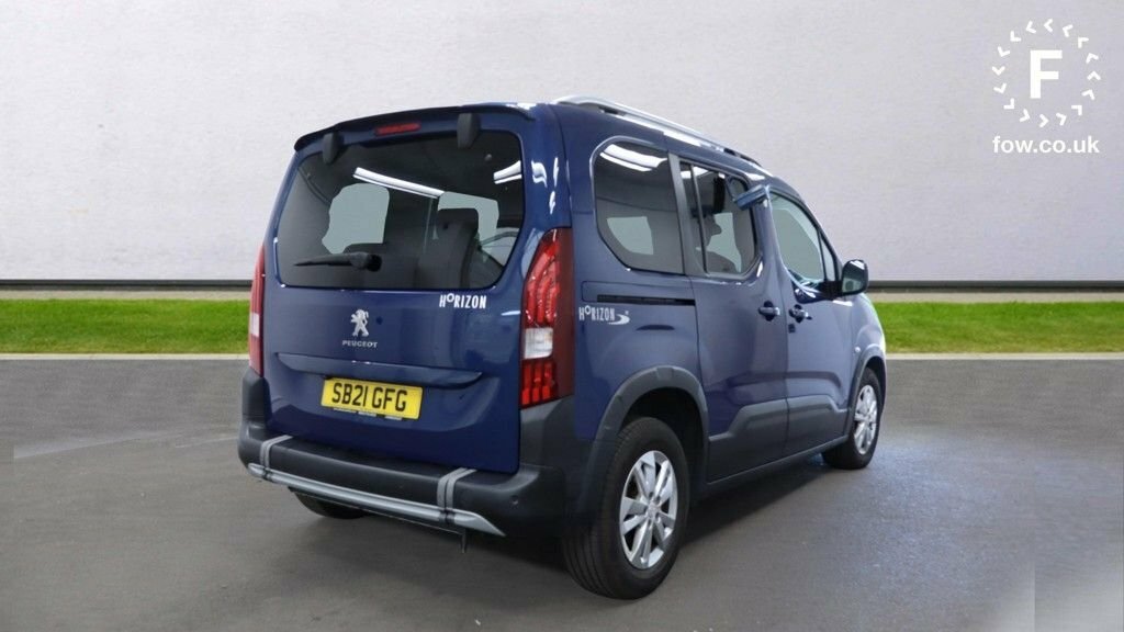 Peugeot Rifter 1.5L Allure Blue #4