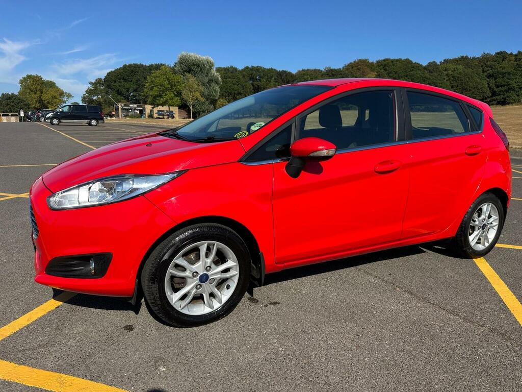 Ford Fiesta 1.25 Zetec Euro 5 Red #6