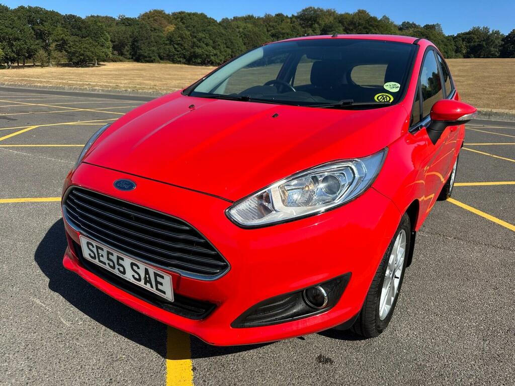 Ford Fiesta 1.25 Zetec Euro 5 Red #4