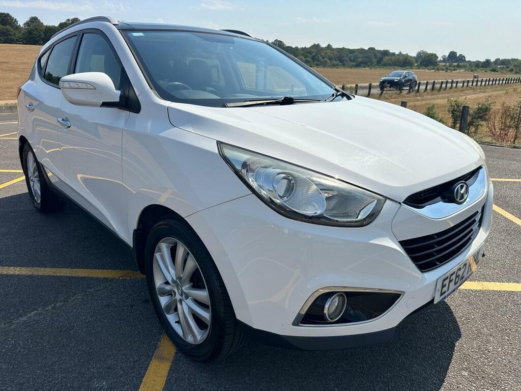 Hyundai Ix35 2.0 Crdi Premium 4Wd Euro 5 White #2