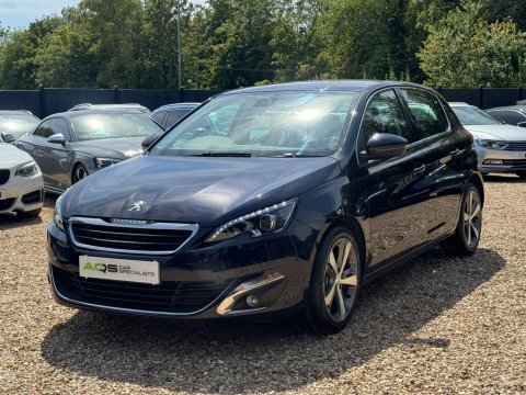 Peugeot 308 1.6 Bluehdi Gt Line Hatchback S White #9