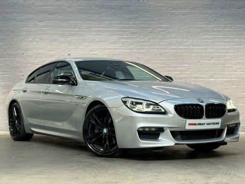 BMW 6 Series 3.0 640D M Silver