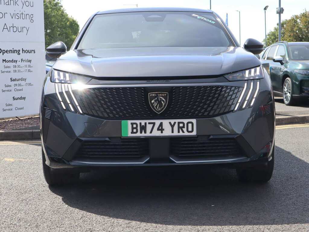 Peugeot 3008 73Kwh 210 1-Speed BW74YRO Grey #2