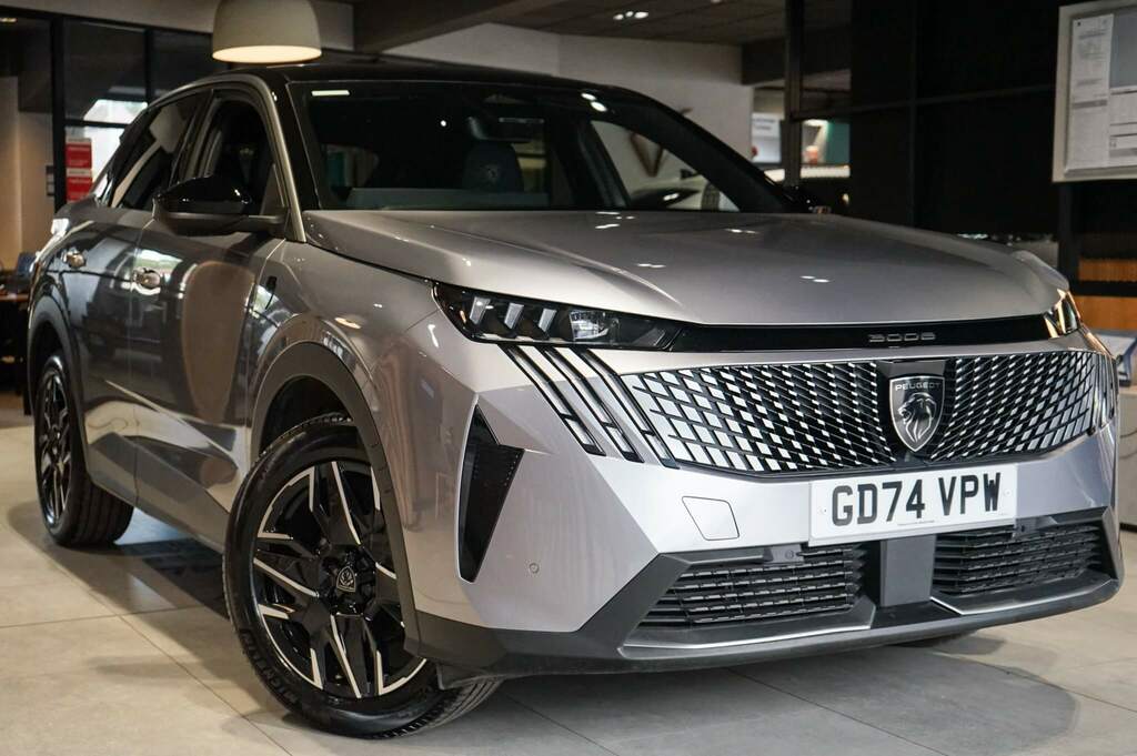 Peugeot 3008 Hybrid 136 E-dsc6 GD74VPW Grey