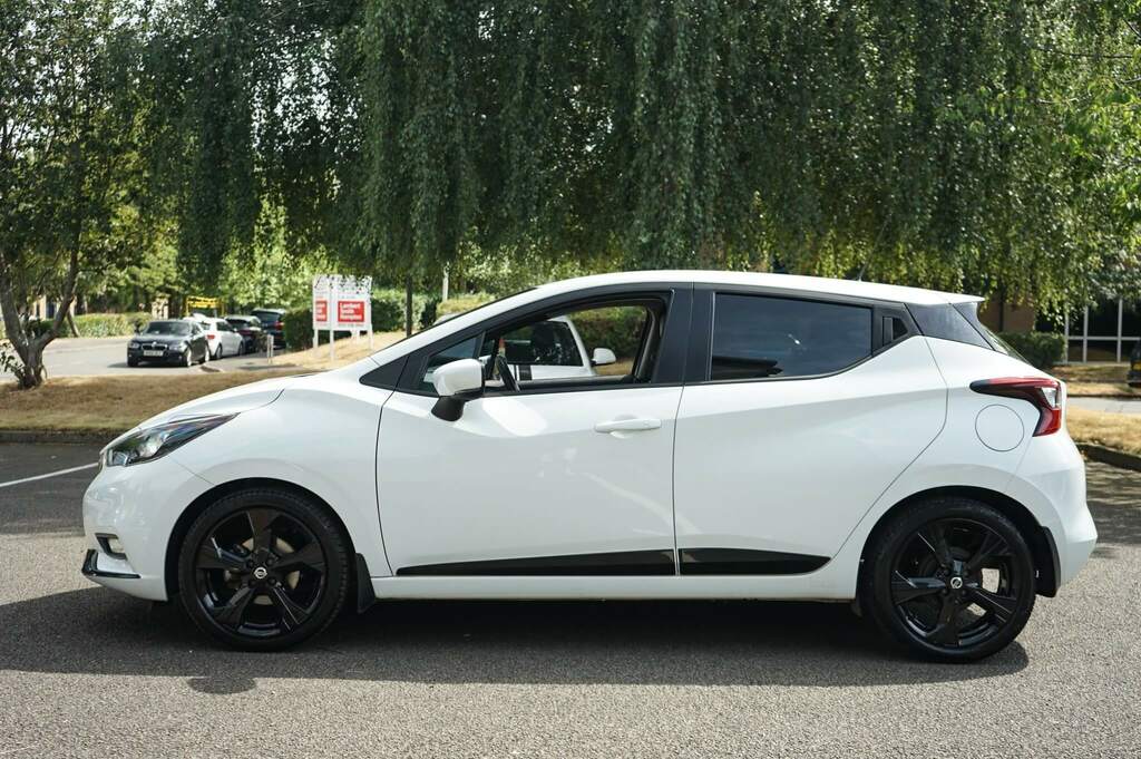 Nissan Micra 1.0 Ig-t 92 Tekna White #4