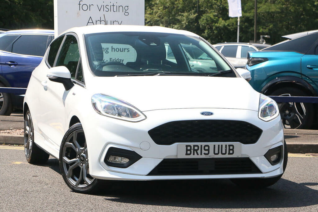 Ford Fiesta 1.0 Ecoboost St-line White