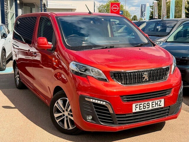 Peugeot Traveller 2.0 Bluehdi 180 Allure Standard 8 Seat Eat8 Red