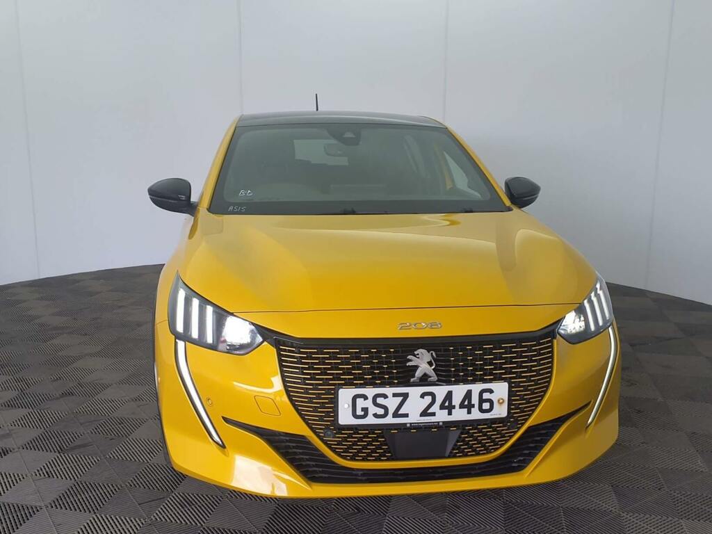 Peugeot e-208 100Kw Gt 50Kwh White #8