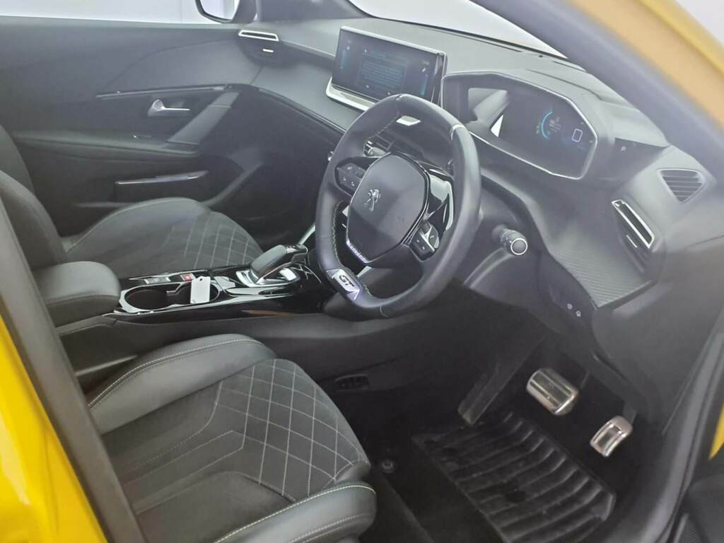 Peugeot e-208 100Kw Gt 50Kwh White #11