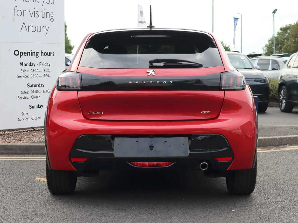 Peugeot 208 1.2 Puretech 100 Gt Red #5