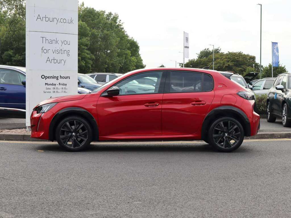 Peugeot 208 1.2 Puretech 100 Gt Red #3