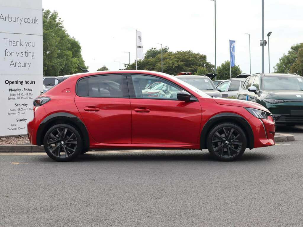 Peugeot 208 1.2 Puretech 100 Gt Red #4