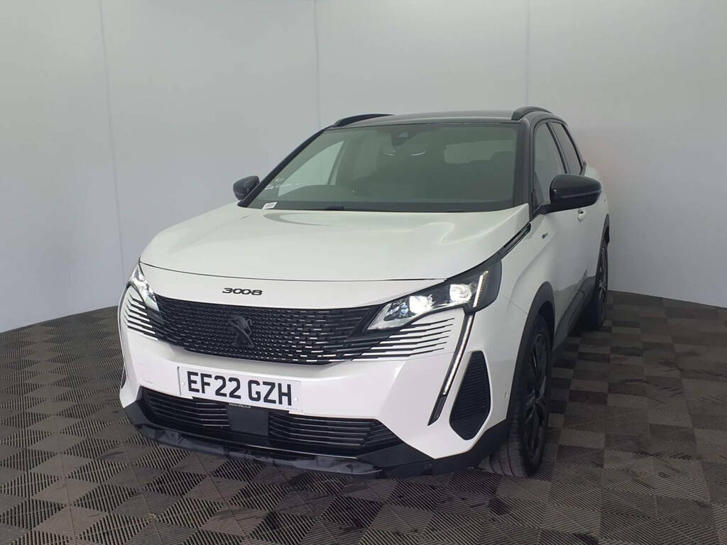 Peugeot 3008 Gt White #8