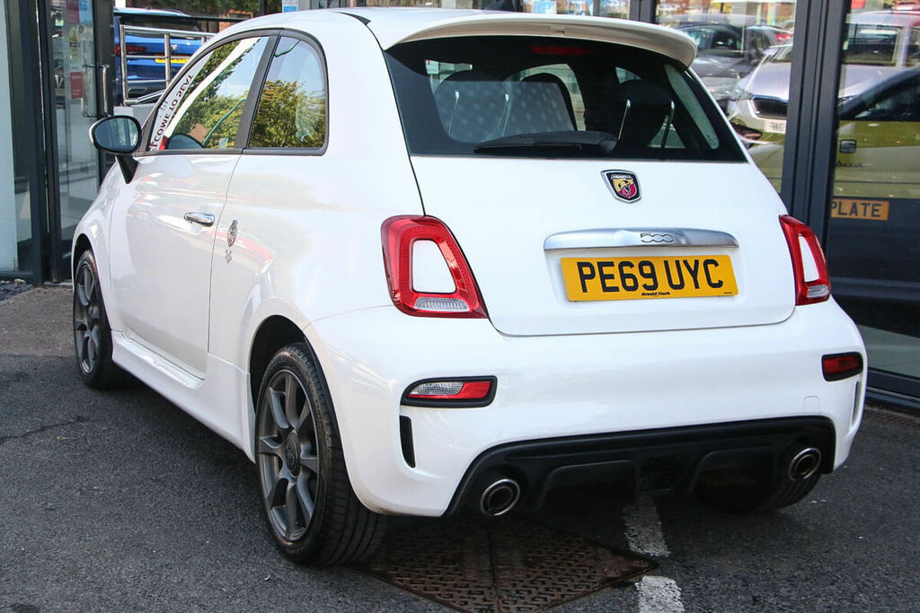Abarth 595 1.4 T-jet 145 PE69UYC White #3