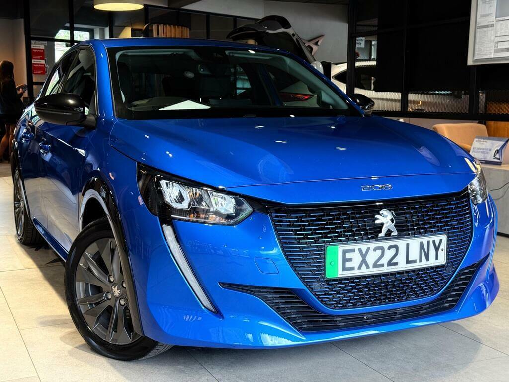Peugeot e-208 100Kw Allure Premium 50Kwh Blue