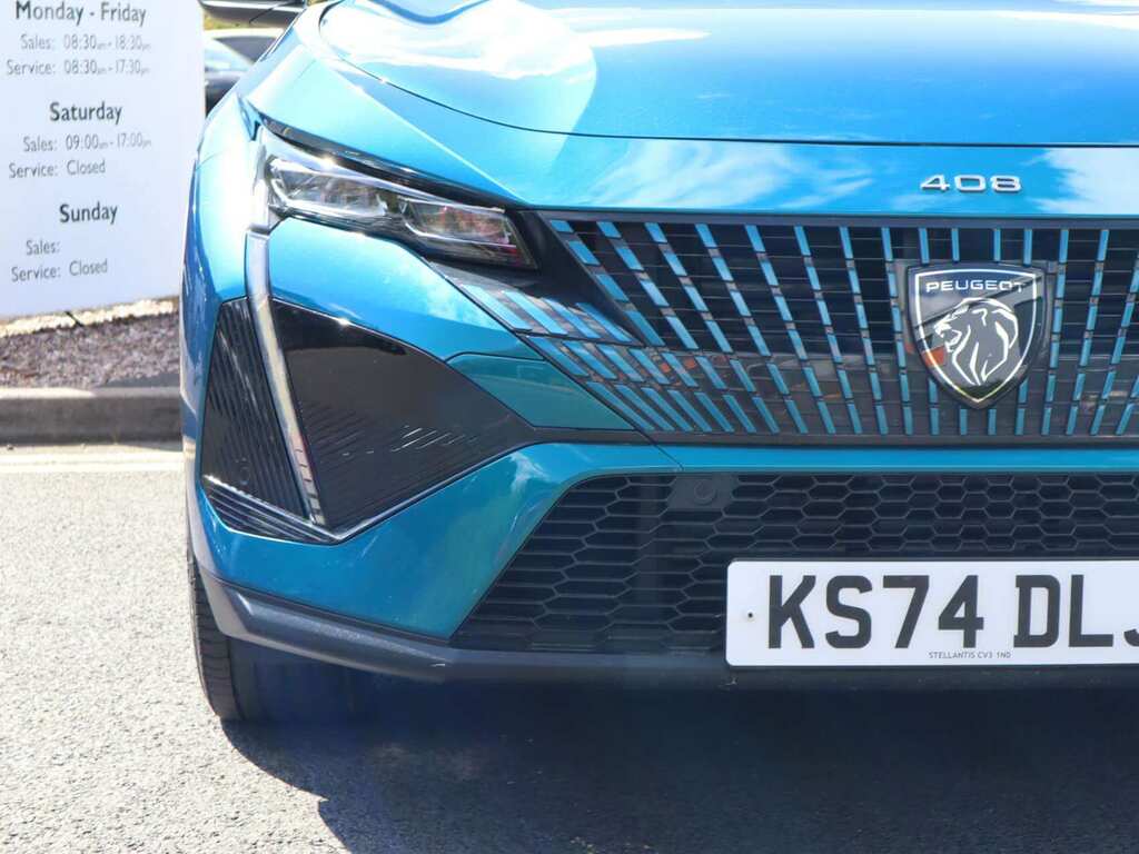 Peugeot 408 1.2 Hybrid 136 Gt E-dsc6 Blue #5