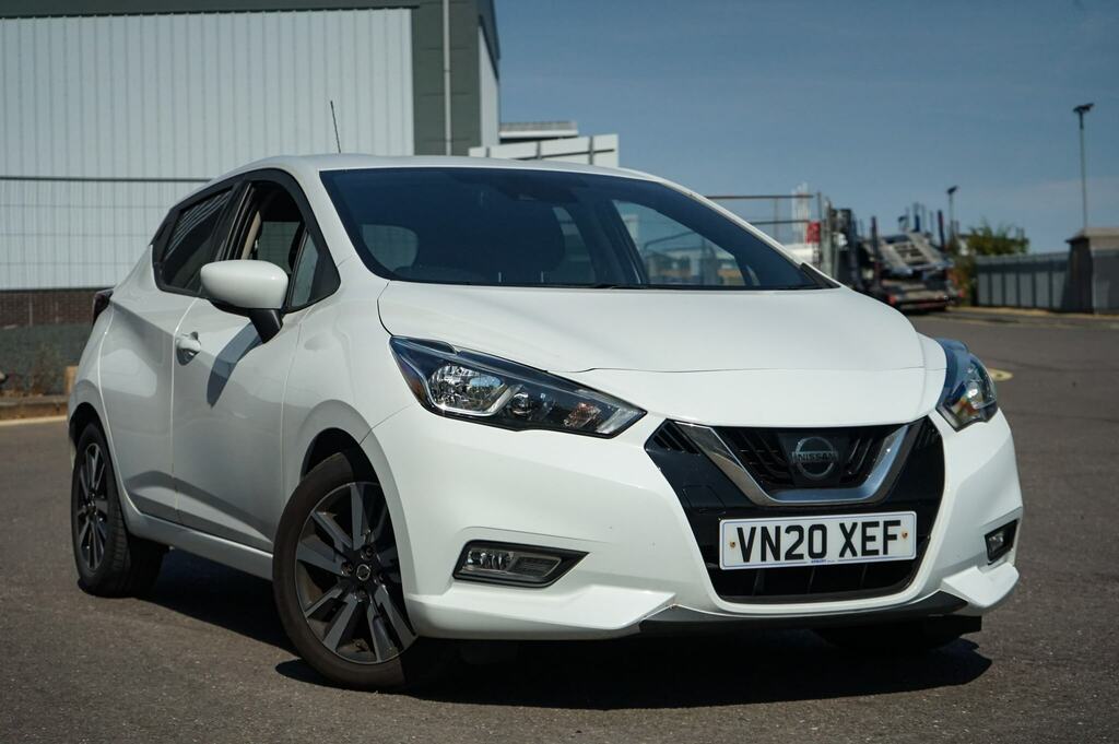 Nissan Micra 1.0 Ig-t 100 Tekna Ext Packleather White