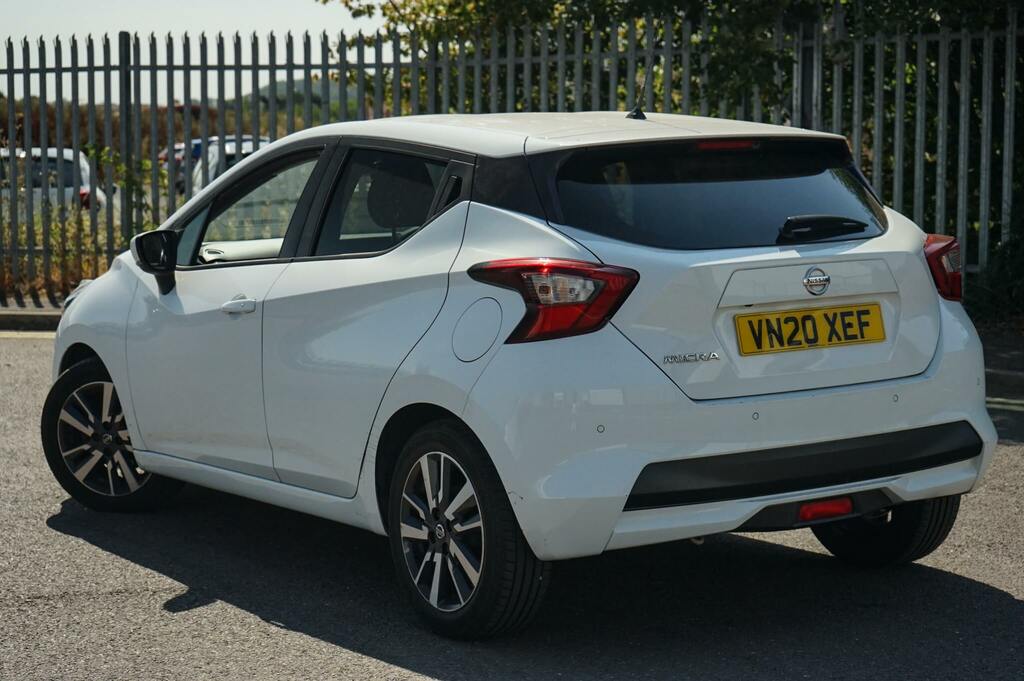 Nissan Micra 1.0 Ig-t 100 Tekna Ext Packleather White #3