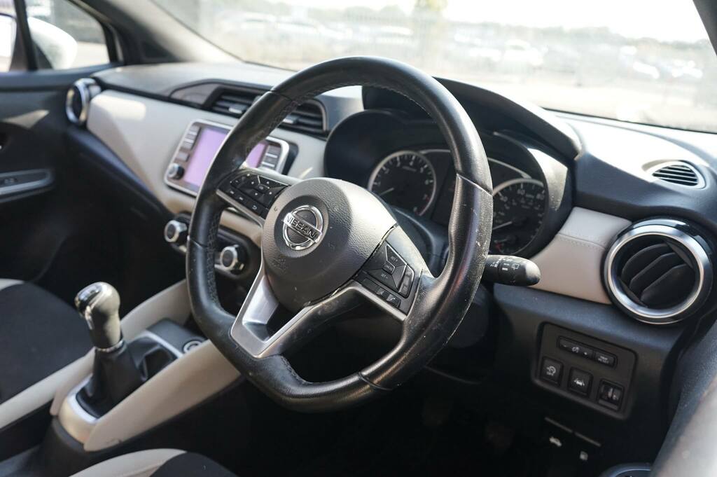 Nissan Micra 1.0 Ig-t 100 Tekna Ext Packleather White #6