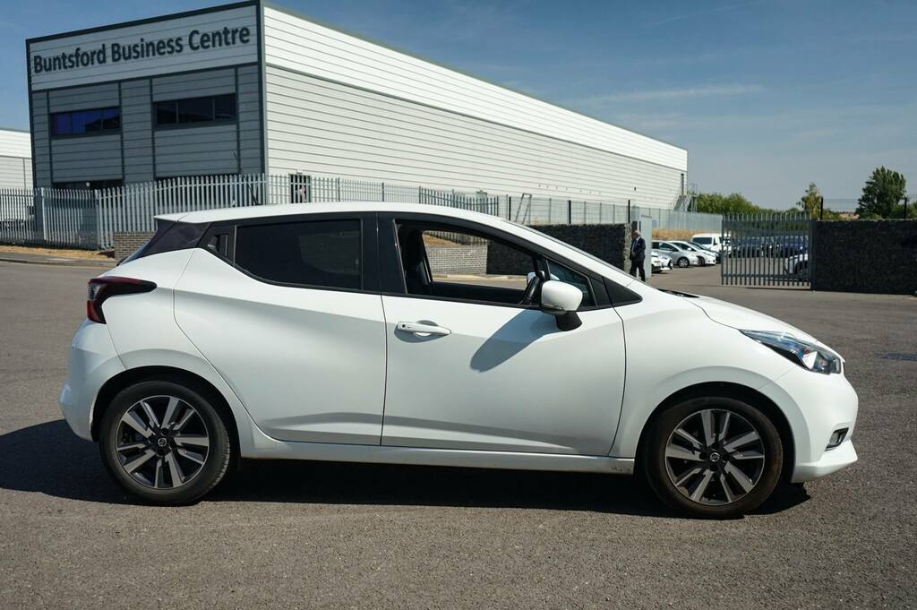 Nissan Micra 1.0 Ig-t 100 Tekna Ext Packleather White #4