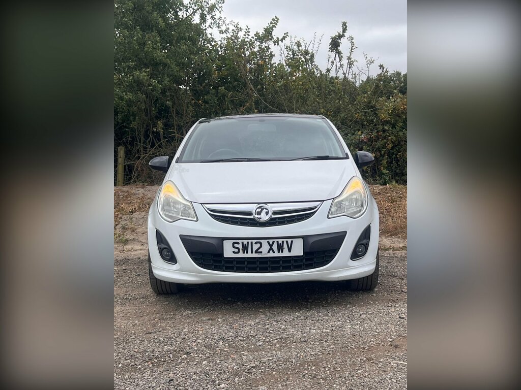 Vauxhall Corsa 1.2 16V Limited Edition Euro 5 White