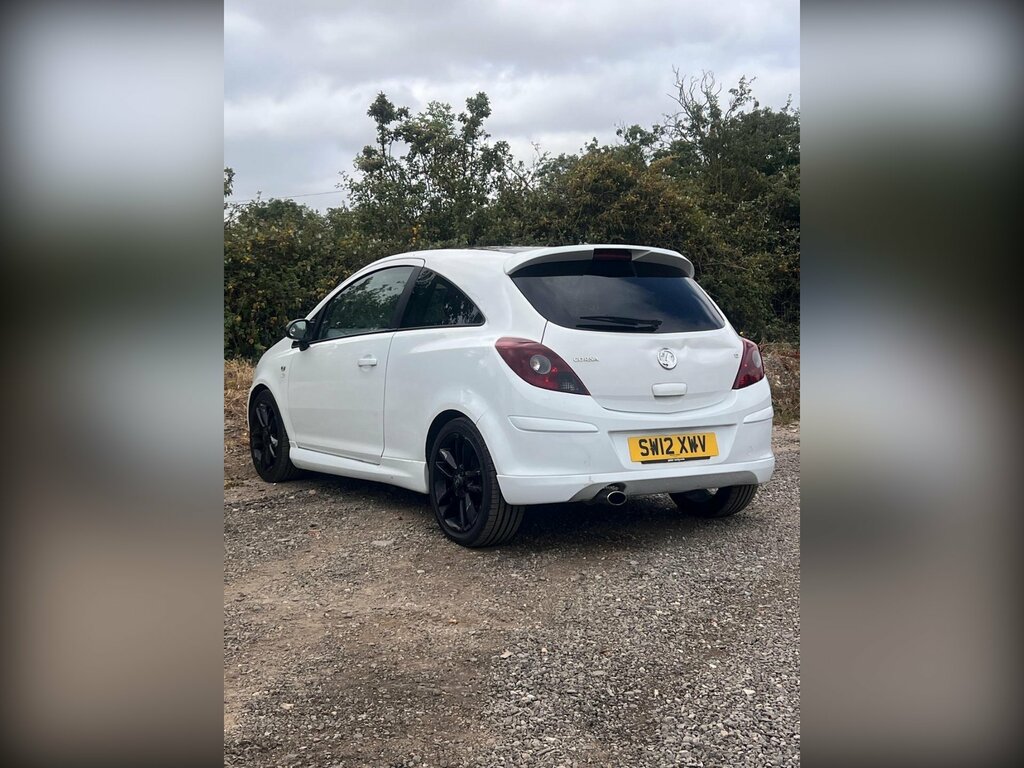 Vauxhall Corsa 1.2 16V Limited Edition Euro 5 White #3