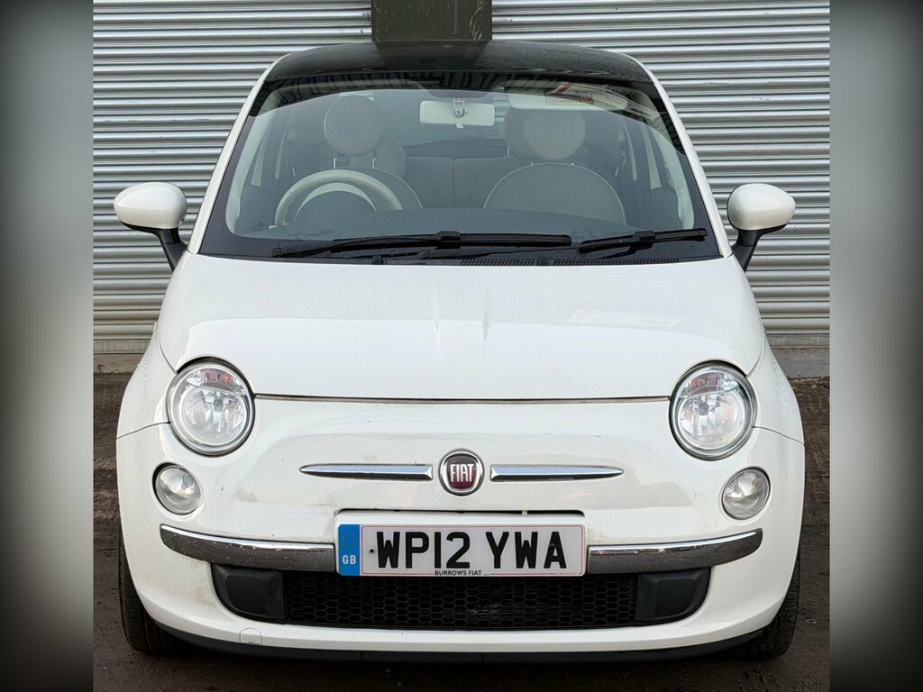 Fiat 500 1.2 Lounge Euro 4 White #6