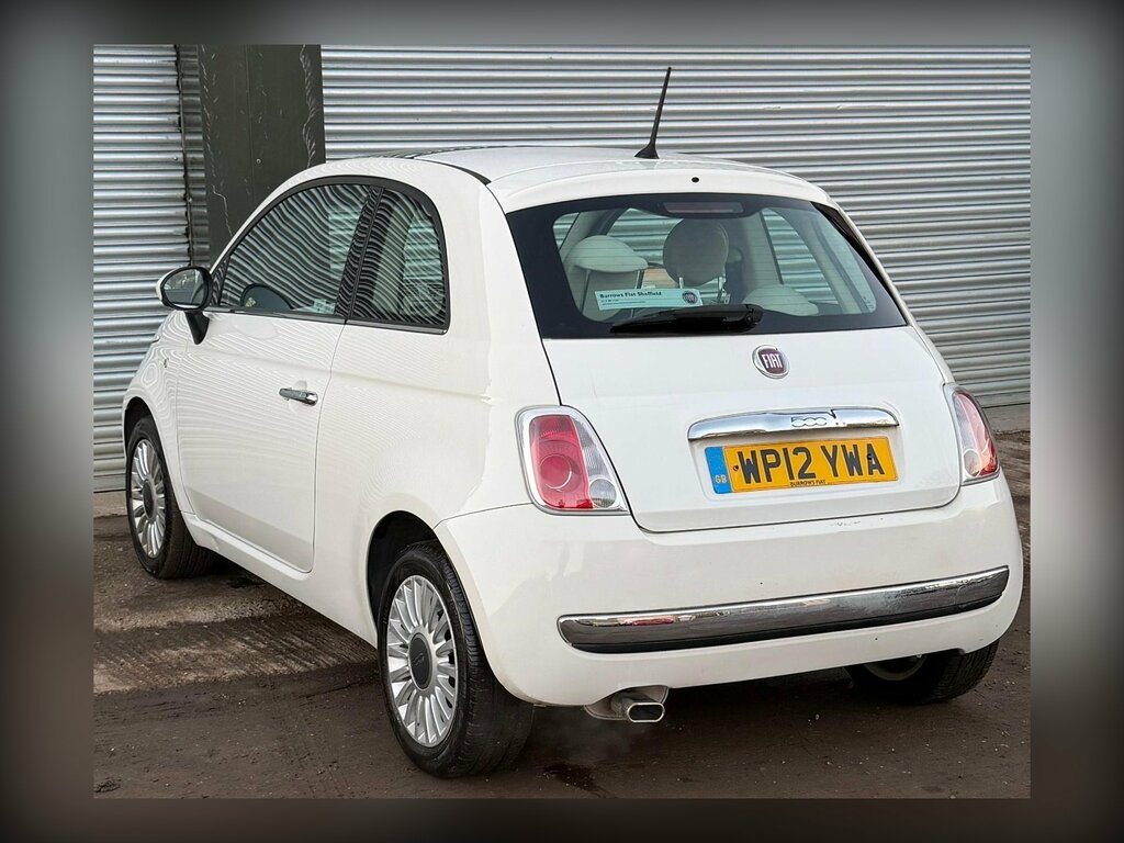 Fiat 500 1.2 Lounge Euro 4 White #4