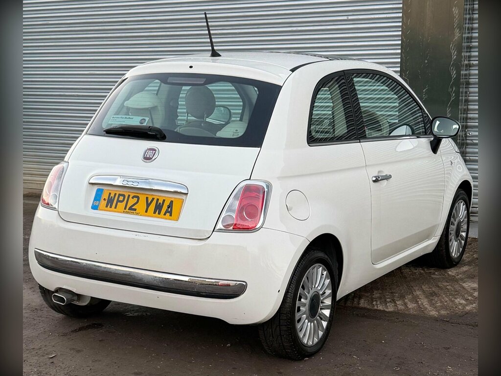 Fiat 500 1.2 Lounge Euro 4 White #5