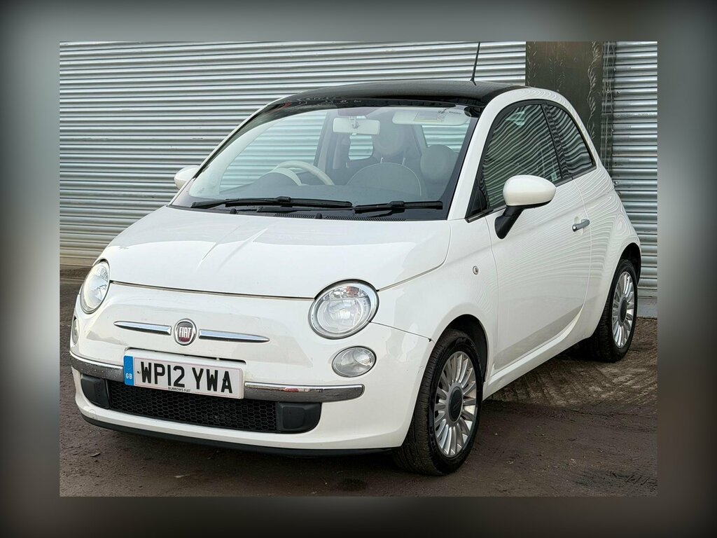 Fiat 500 1.2 Lounge Euro 4 White #3