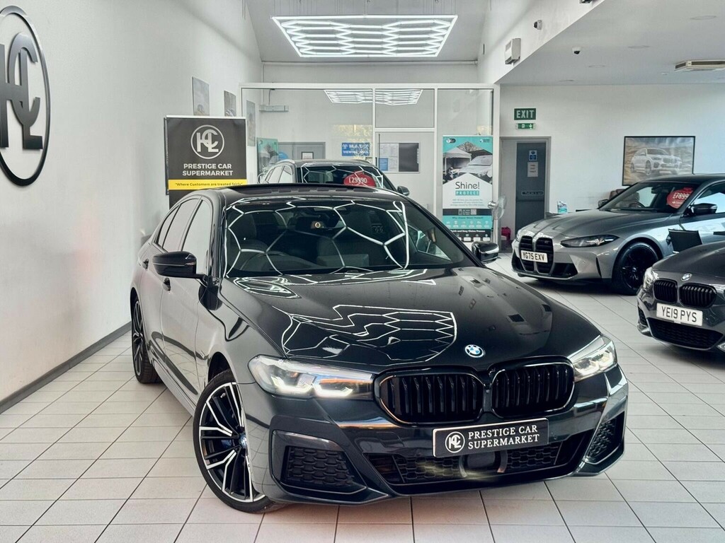 BMW 5 Series Saloon 2.0 530E 12Kwh M Sport Steptronic Euro 6 S FP23RZK Black