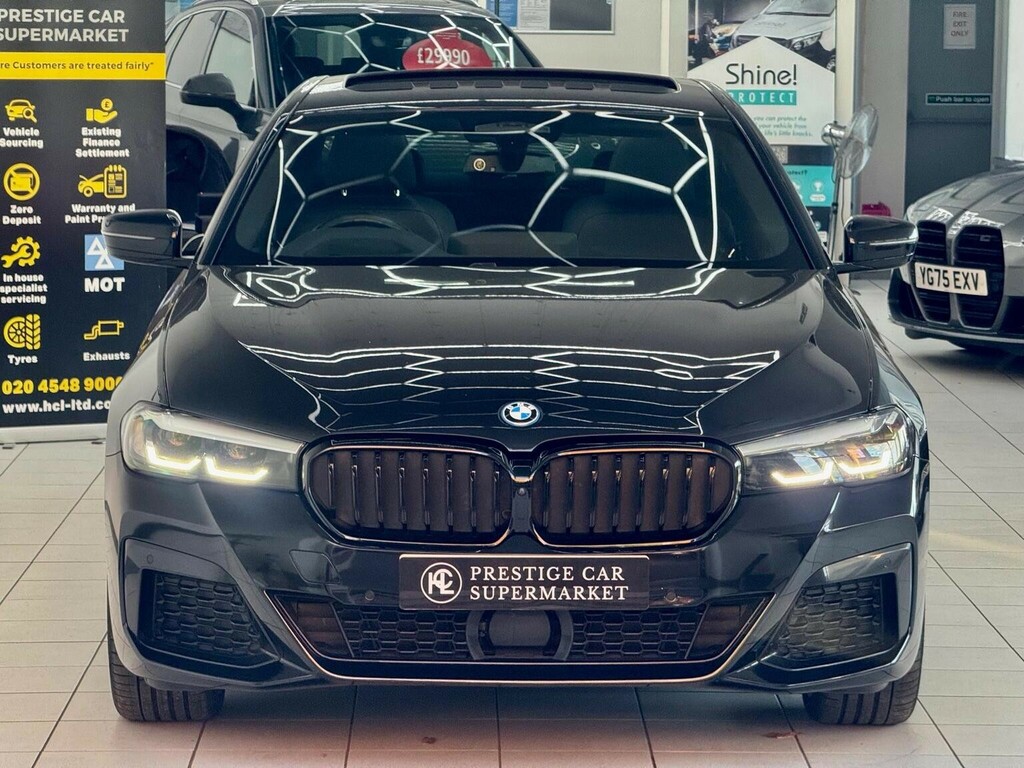 BMW 5 Series Saloon 2.0 530E 12Kwh M Sport Steptronic Euro 6 S FP23RZK Black #4
