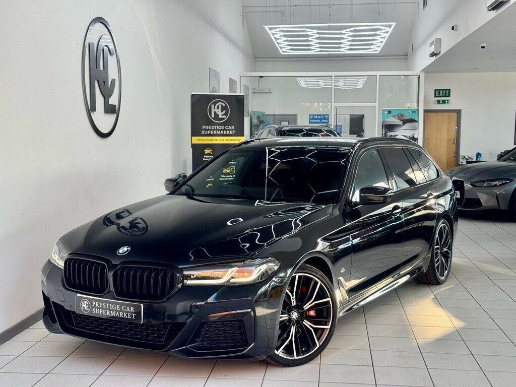 BMW 5 Series Estate 2.0 520I Mht M Sport Touring Steptronic Eur PL72XCE Black #5