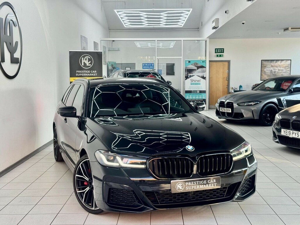 BMW 5 Series Estate 2.0 520I Mht M Sport Touring Steptronic Eur PL72XCE Black