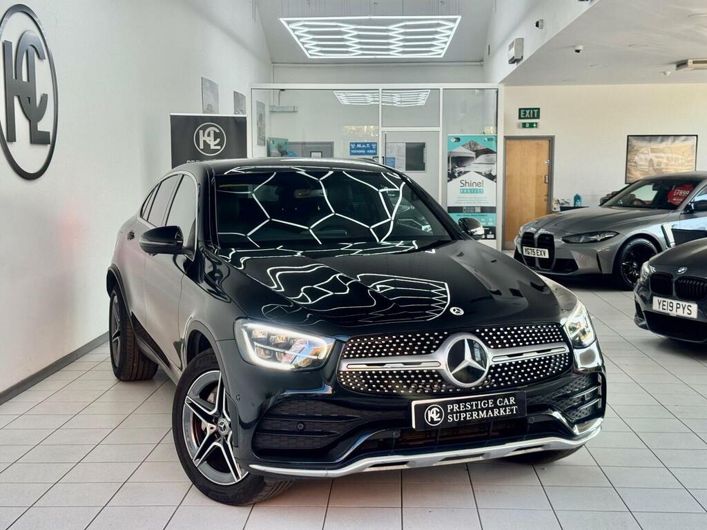 Mercedes-Benz GLC Class 2.0 Glc300h Mhev Amg Line Coupe G-tronic 4Matic E Black