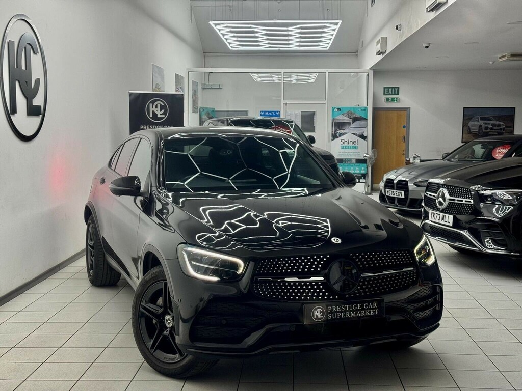 Mercedes-Benz GLC Class Suv 2.0 Glc300h Mhev Amg Line Coupe G-tronic 4Mat Black