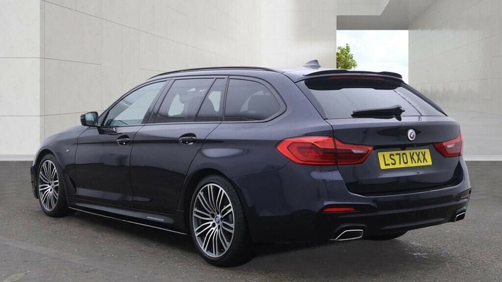 BMW 5 Series 2.0 520D Mht M Sport Touring Euro 6 Ss Black #3