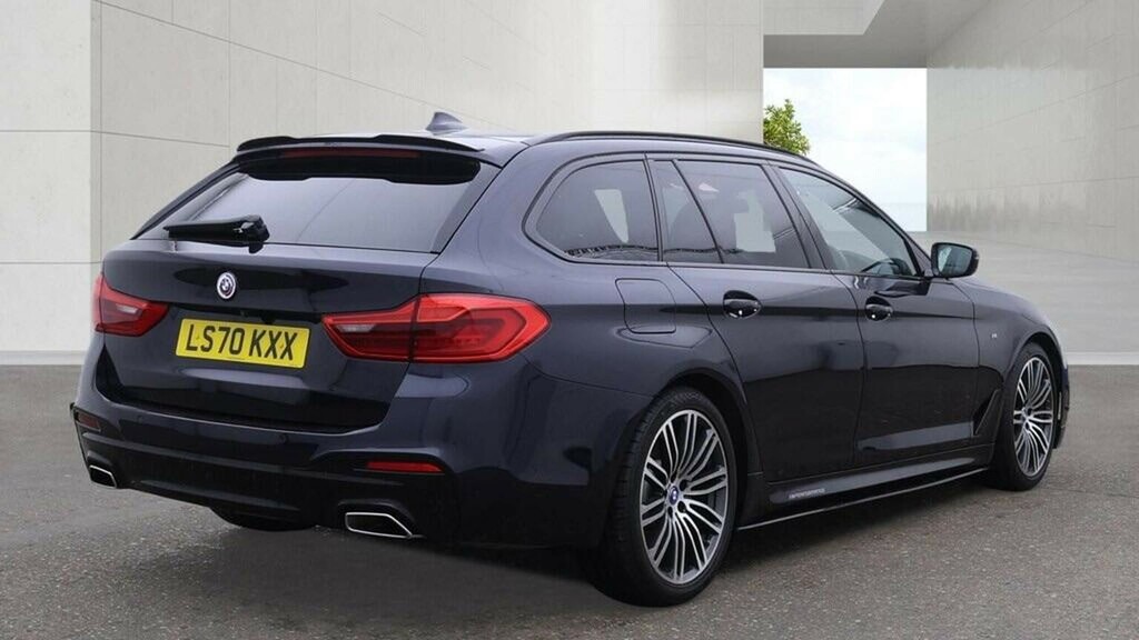BMW 5 Series 2.0 520D Mht M Sport Touring Euro 6 Ss Black #4