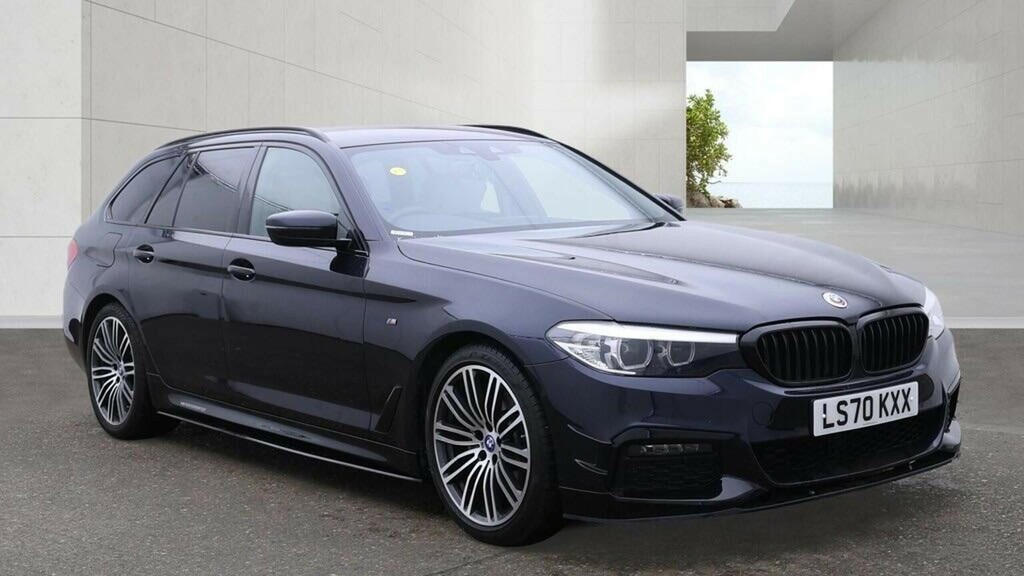 BMW 5 Series 2.0 520D Mht M Sport Touring Euro 6 Ss Black