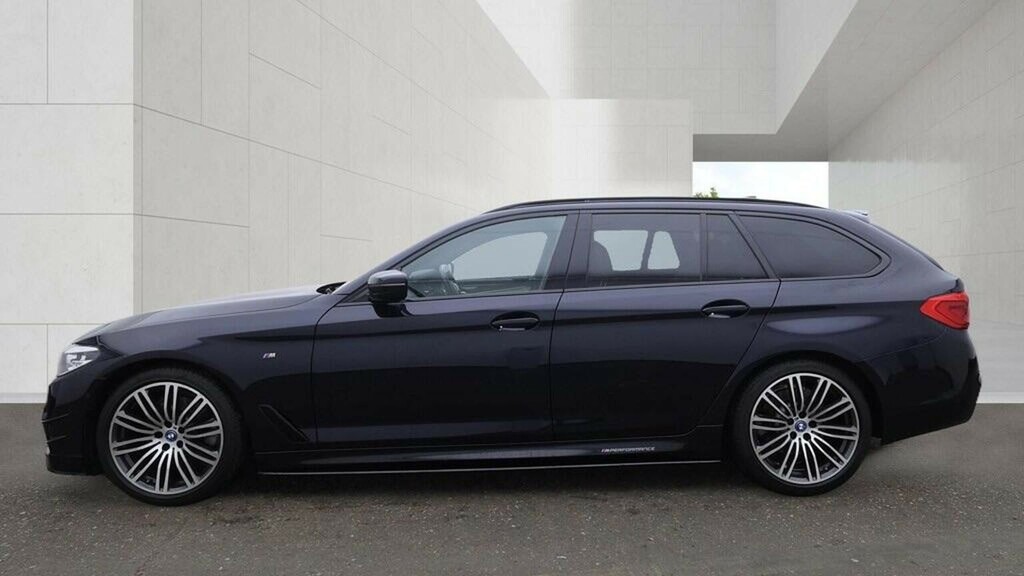 BMW 5 Series 2.0 520D Mht M Sport Touring Euro 6 Ss Black #6