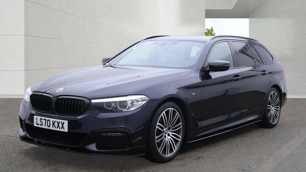 BMW 5 Series 2.0 520D Mht M Sport Touring Euro 6 Ss Black #2