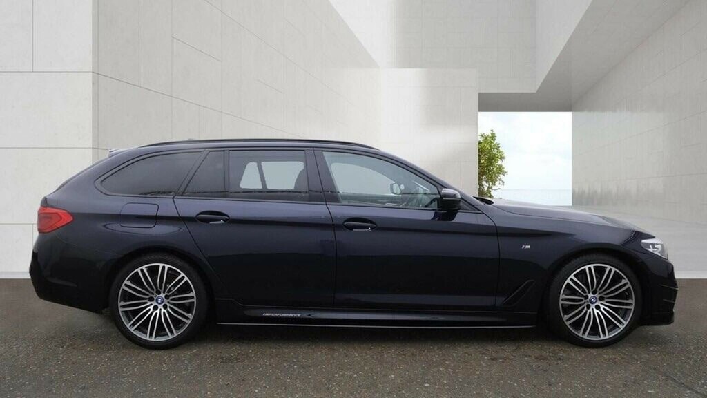 BMW 5 Series 2.0 520D Mht M Sport Touring Euro 6 Ss Black #5