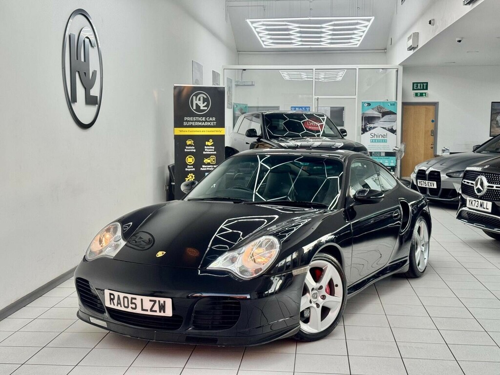 Porsche 911 3.6 996 Turbo Tiptronic S Awd Black #5