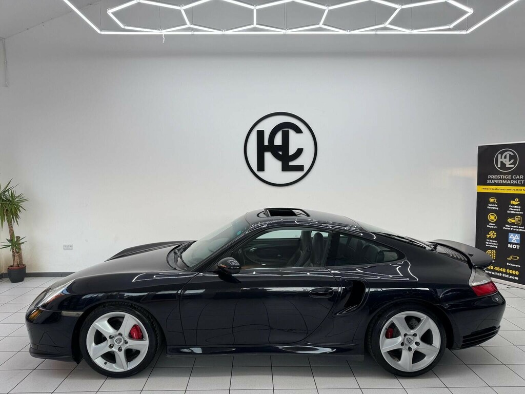 Porsche 911 3.6 996 Turbo Tiptronic S Awd Black #6