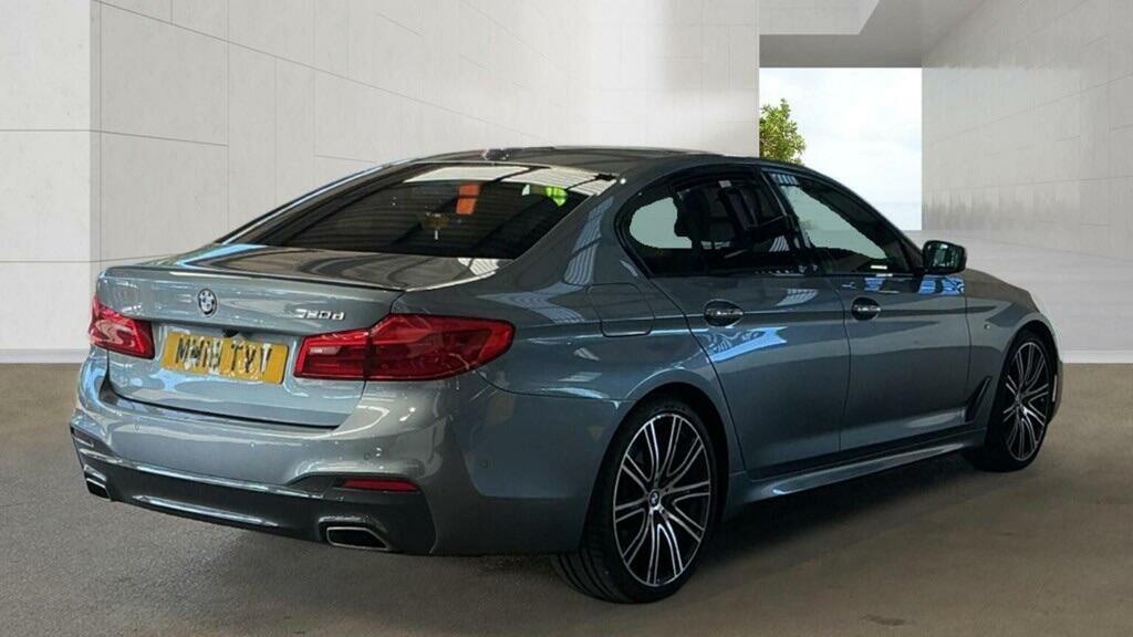 BMW 5 Series 2.0 520D M Sport Euro 6 Ss Blue #4