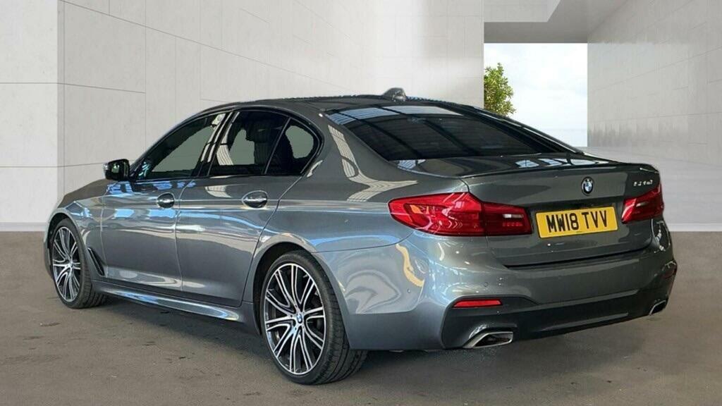 BMW 5 Series 2.0 520D M Sport Euro 6 Ss Blue #3