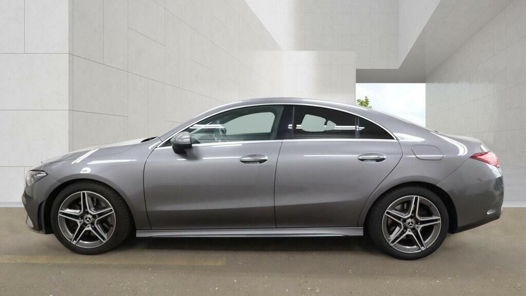 Mercedes-Benz CLA Class Saloon 2.0 Cla220 Amg Line Premium Plus Coupe 7G Grey #6