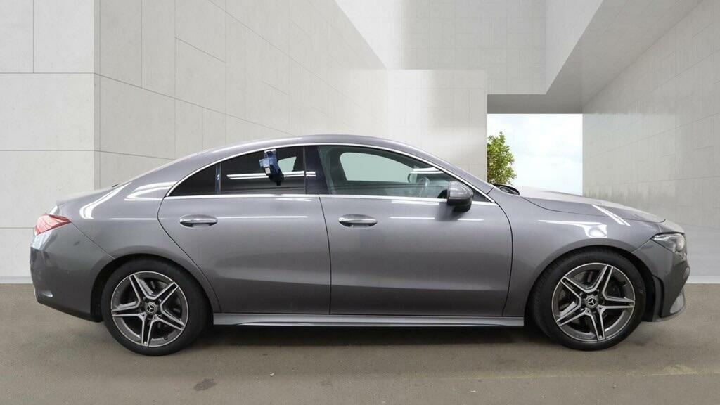 Mercedes-Benz CLA Class Saloon 2.0 Cla220 Amg Line Premium Plus Coupe 7G Grey #5